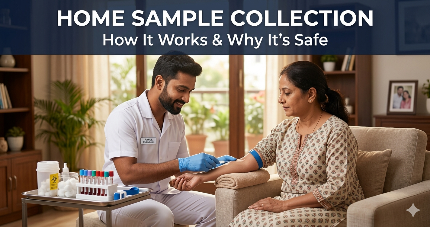 Home Sample Collection for Blood Tests: How It Works & Why It's Safe