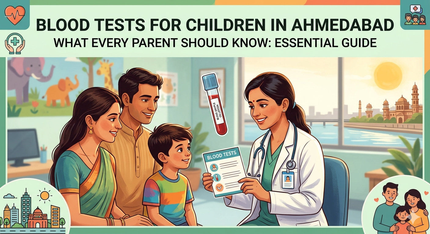 Blood Tests for Children in Ahmedabad — What Every Parent Should Know