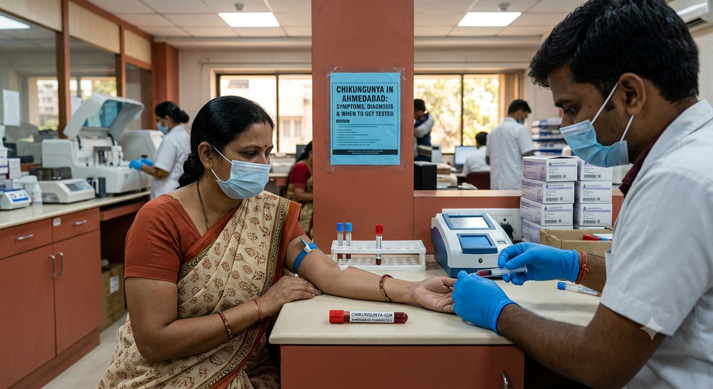 Chikungunya Test in Ahmedabad — Symptoms, Diagnosis & When to Get Tested